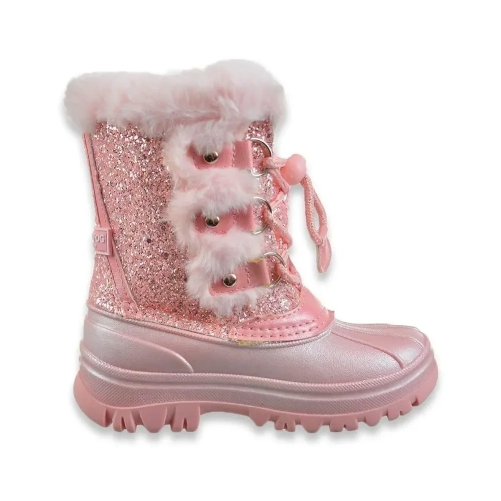 London Fog Baby Girls Snow Boot sz 6 Insulated Waterproof NEW G735